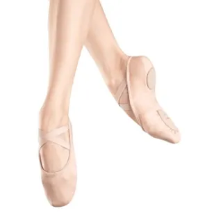 Optimized Title: Bloch Child Zenith Stretch Canvas Split-Sole Ballet Slippers - Model S0282G for Enhanced Flexibility and Comfort