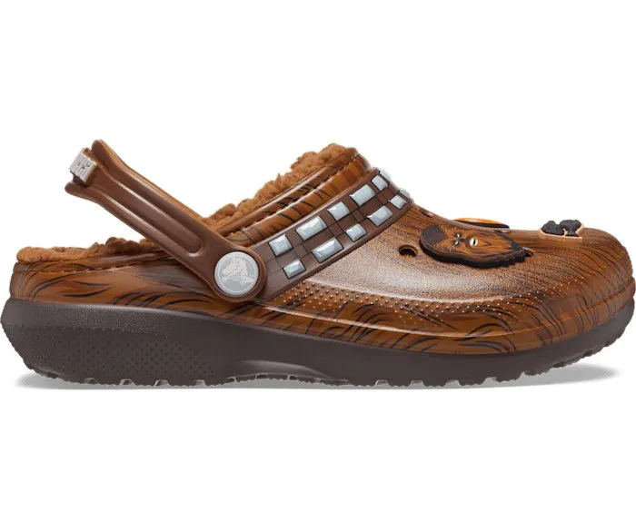 Crocs Toddler Star Wars Chewbacca Classic Lined Clog - Espresso