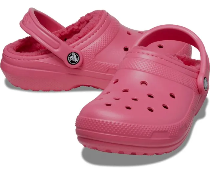 Crocs Women's Classic Lined Clog - Hyper Pink