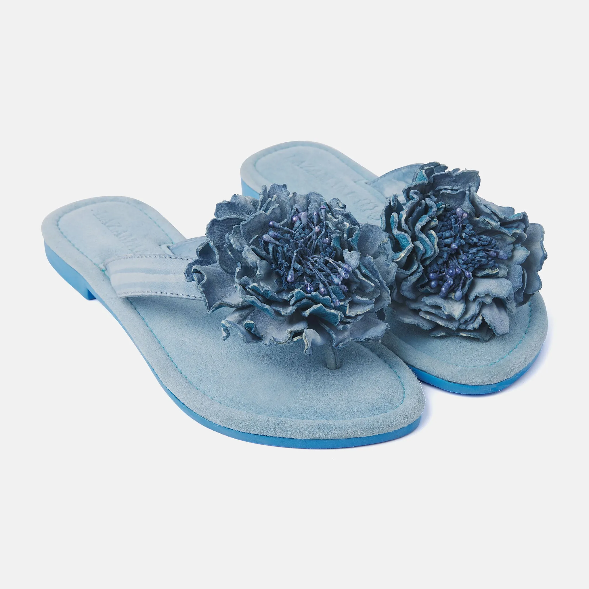 Dames Slippers 33.517 Sky Blue