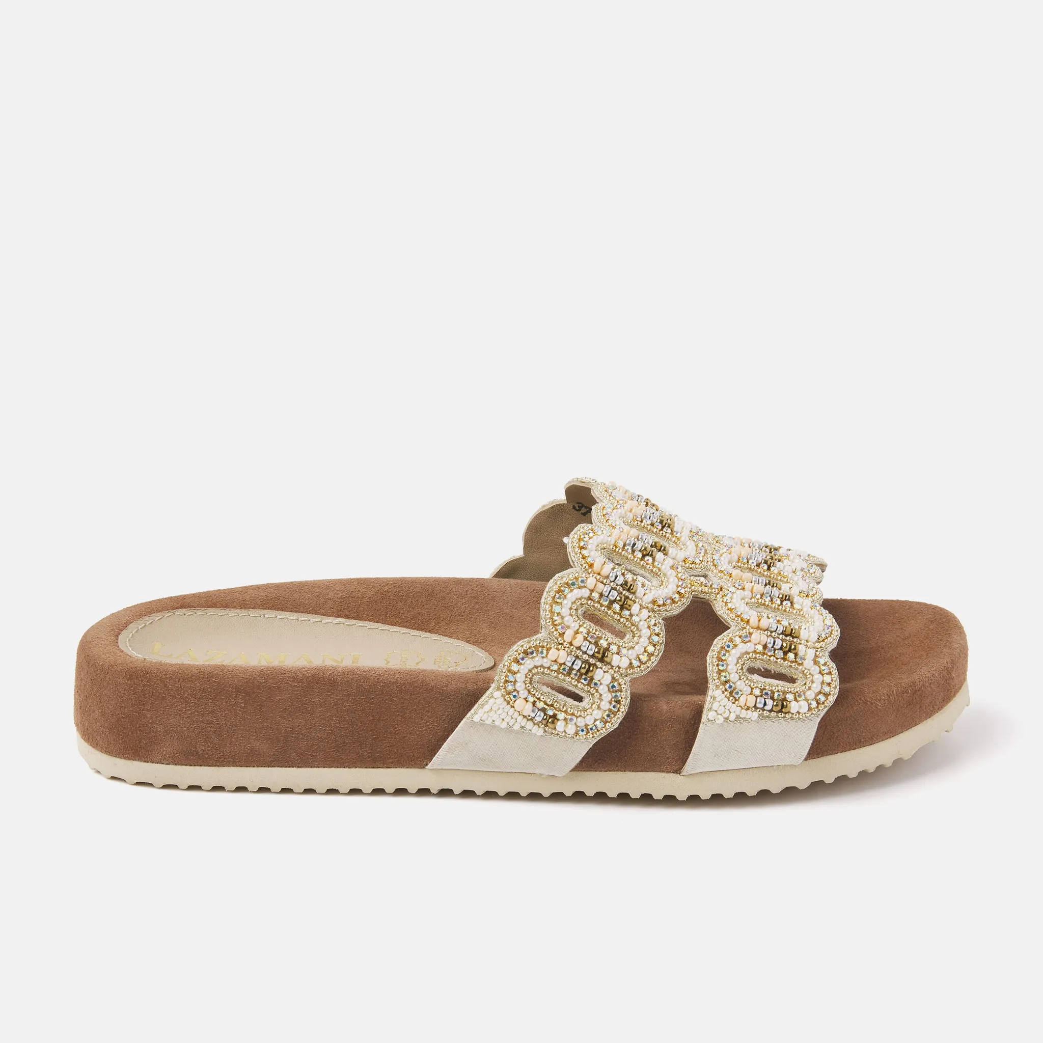 Dames Slippers 75.391 Beige