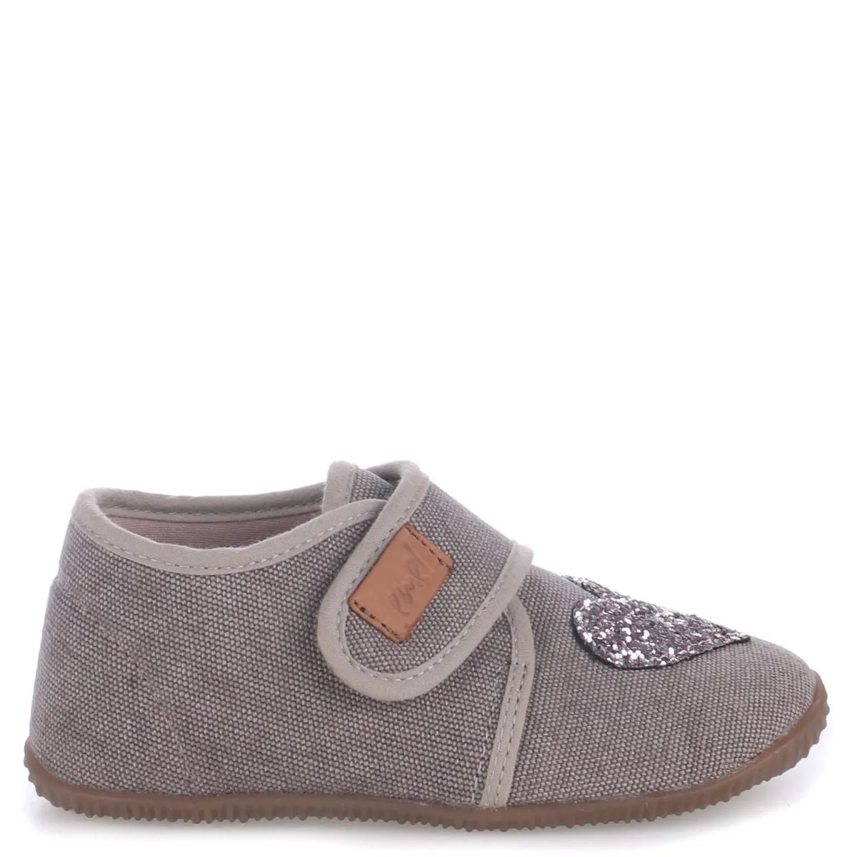 (EK5000A-10) Emel slippers - Sparkly Grey star