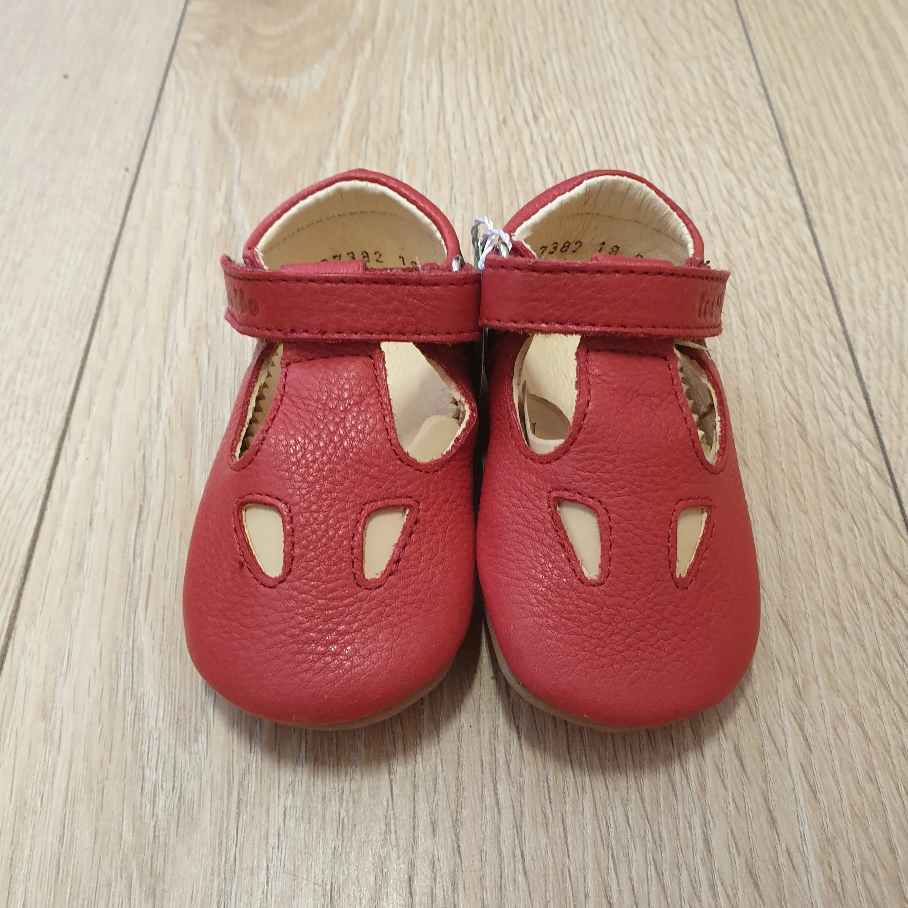 Froddo pre-walkers/slippers - red