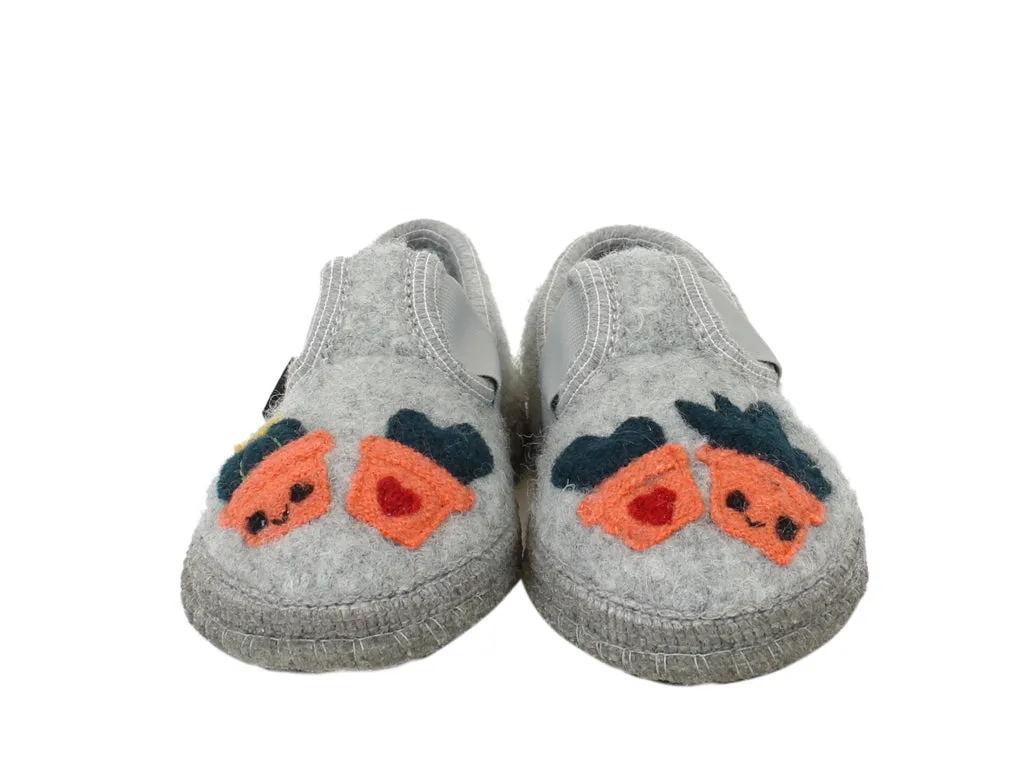 Haflinger Children's slippers Cactus Grey