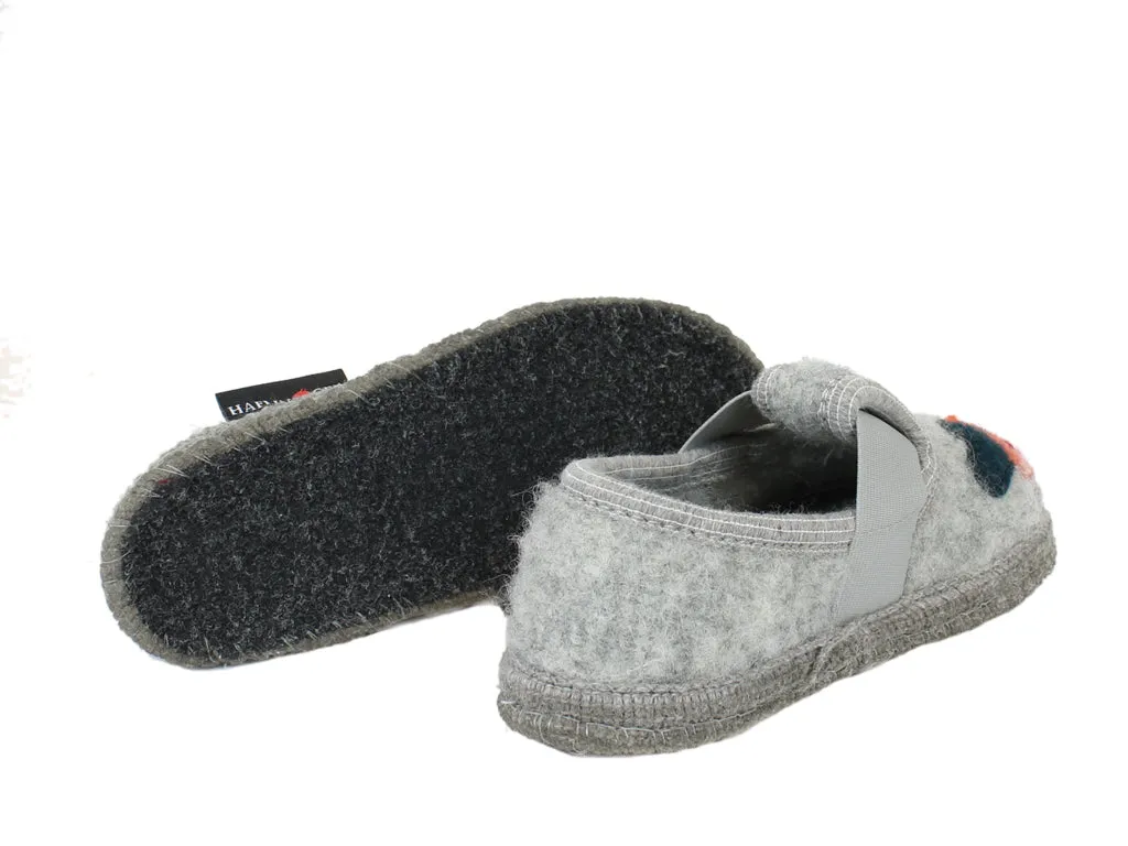 Haflinger Children's slippers Cactus Grey