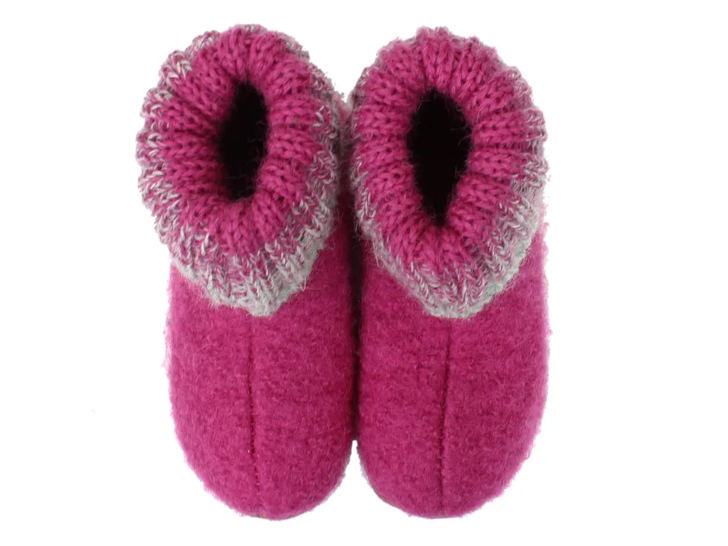 Haflinger Children's slippers Iris Pink