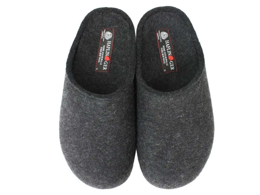 Haflinger Clogs Grizzly Michl Graphite