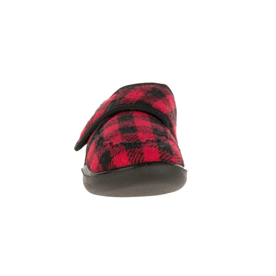 Kamik Red/Black CozyLodge Children's/Youth Slipper