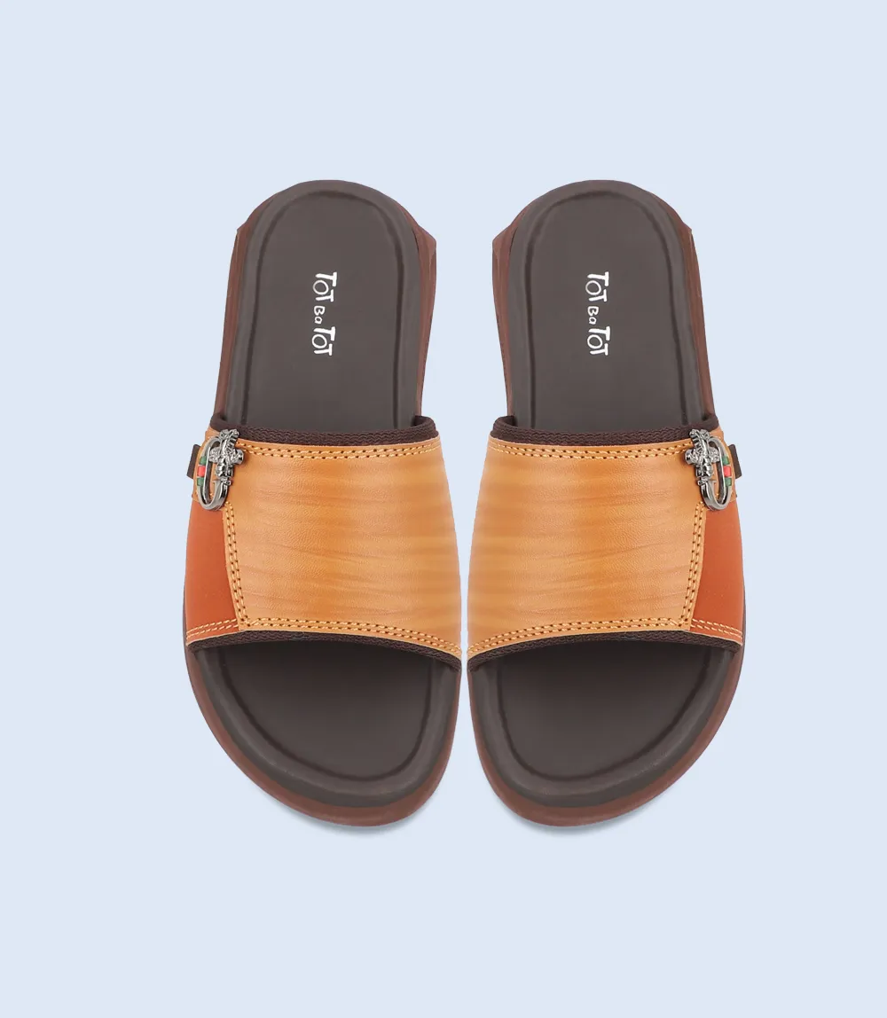 KB0175-TAN-Boys Slipper