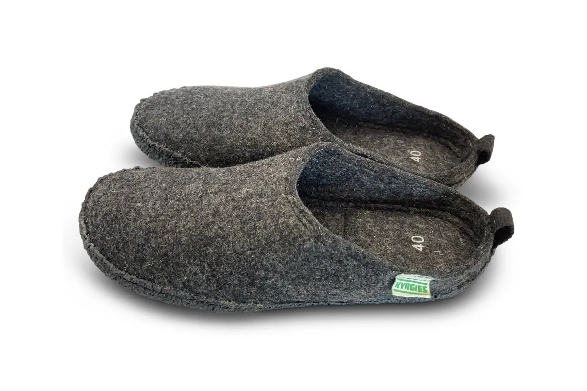 Kyrgies Wool Outdoor Slides - Women's