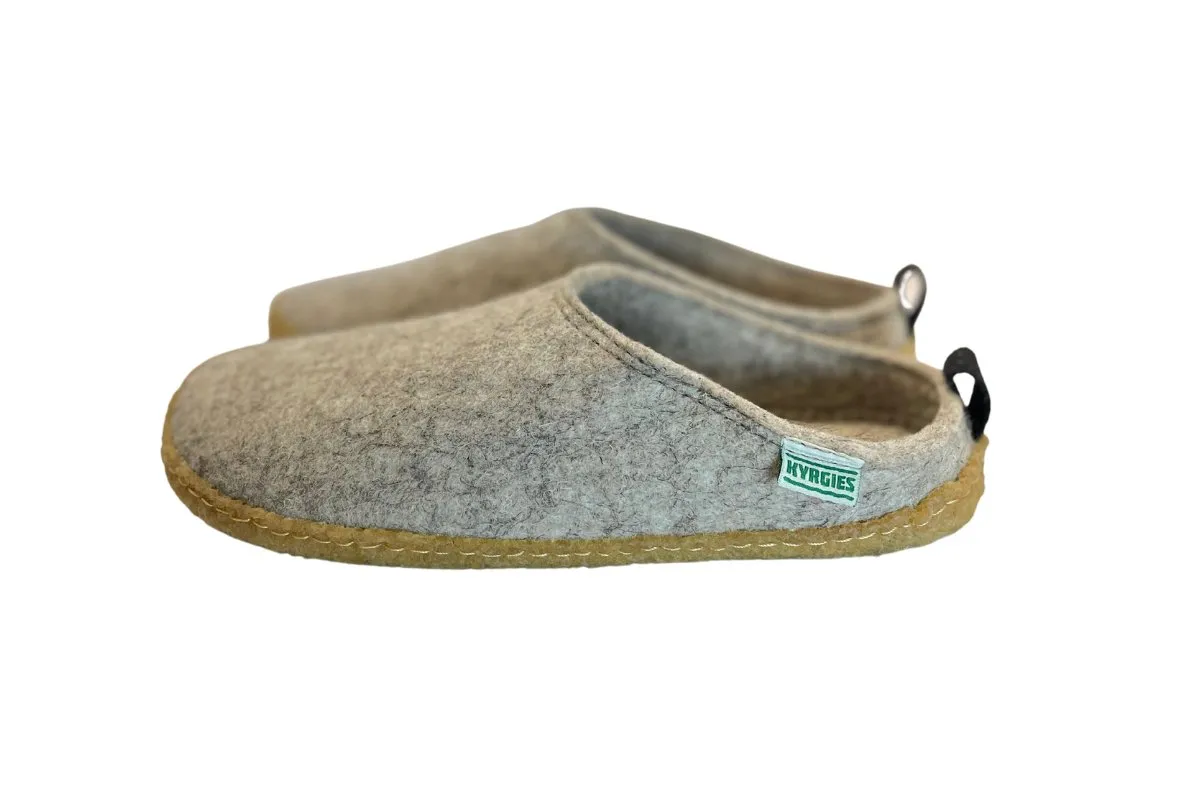 Kyrgies Wool Outdoor Slides - Women's