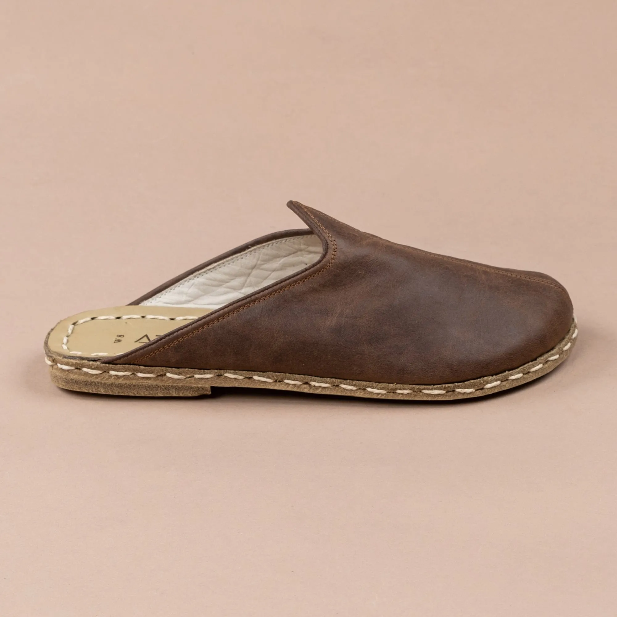 Men's Coffee Barefoot Slippers