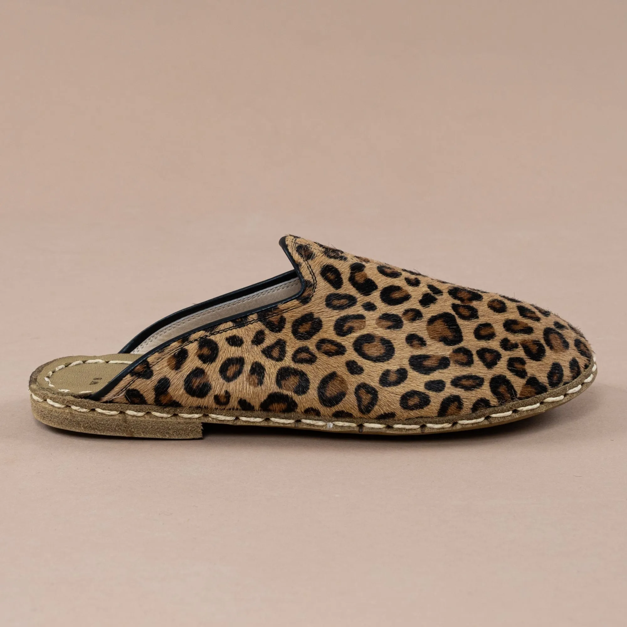 Men's Leopard Barefoot Slippers