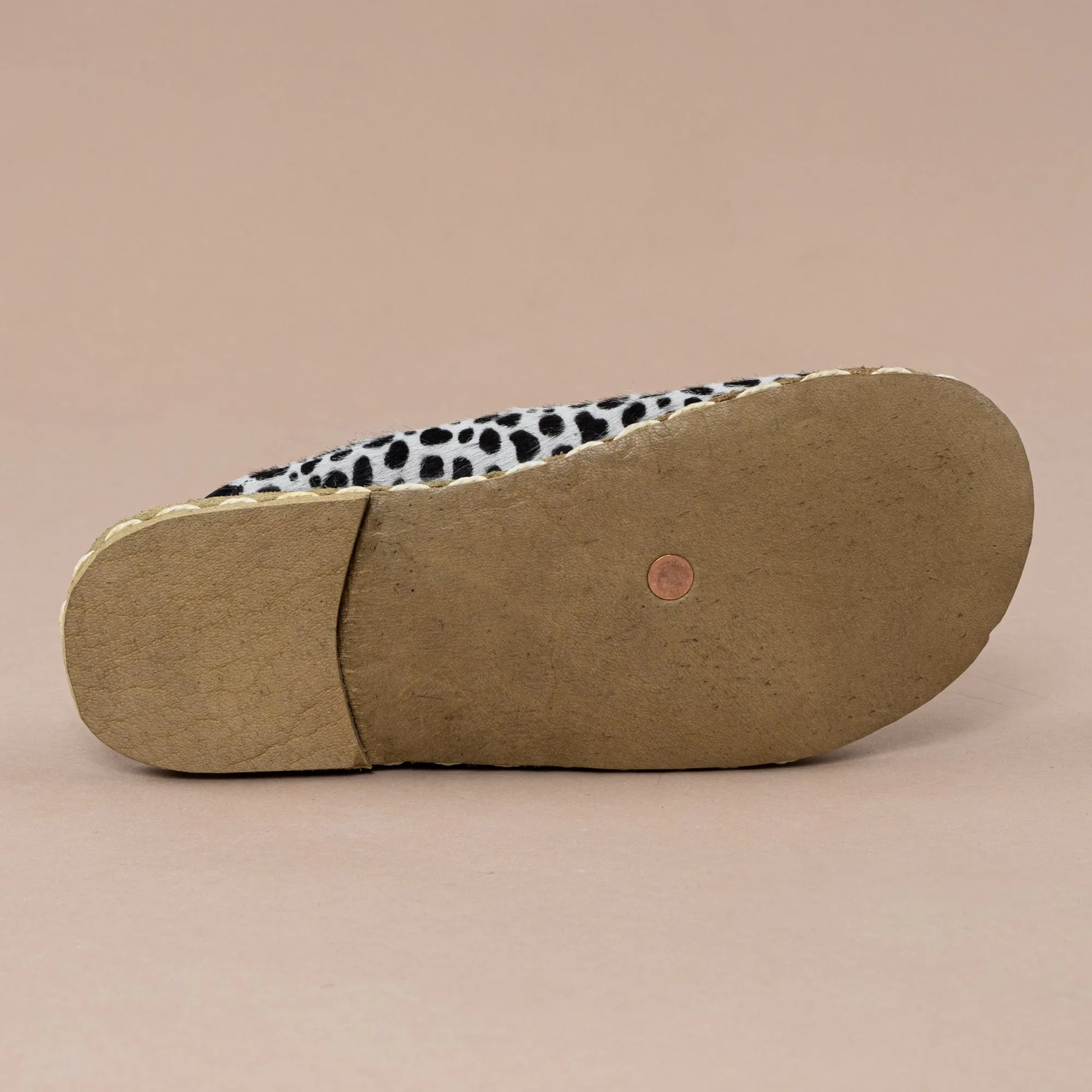 Men's Polka Dots Barefoot Slippers