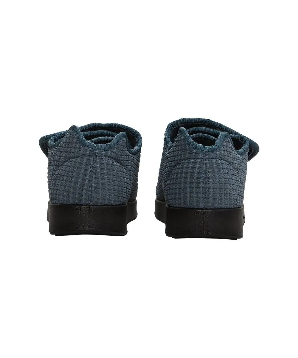 Men's Wide Non-Slip Indoor Slippers with Easy Closures