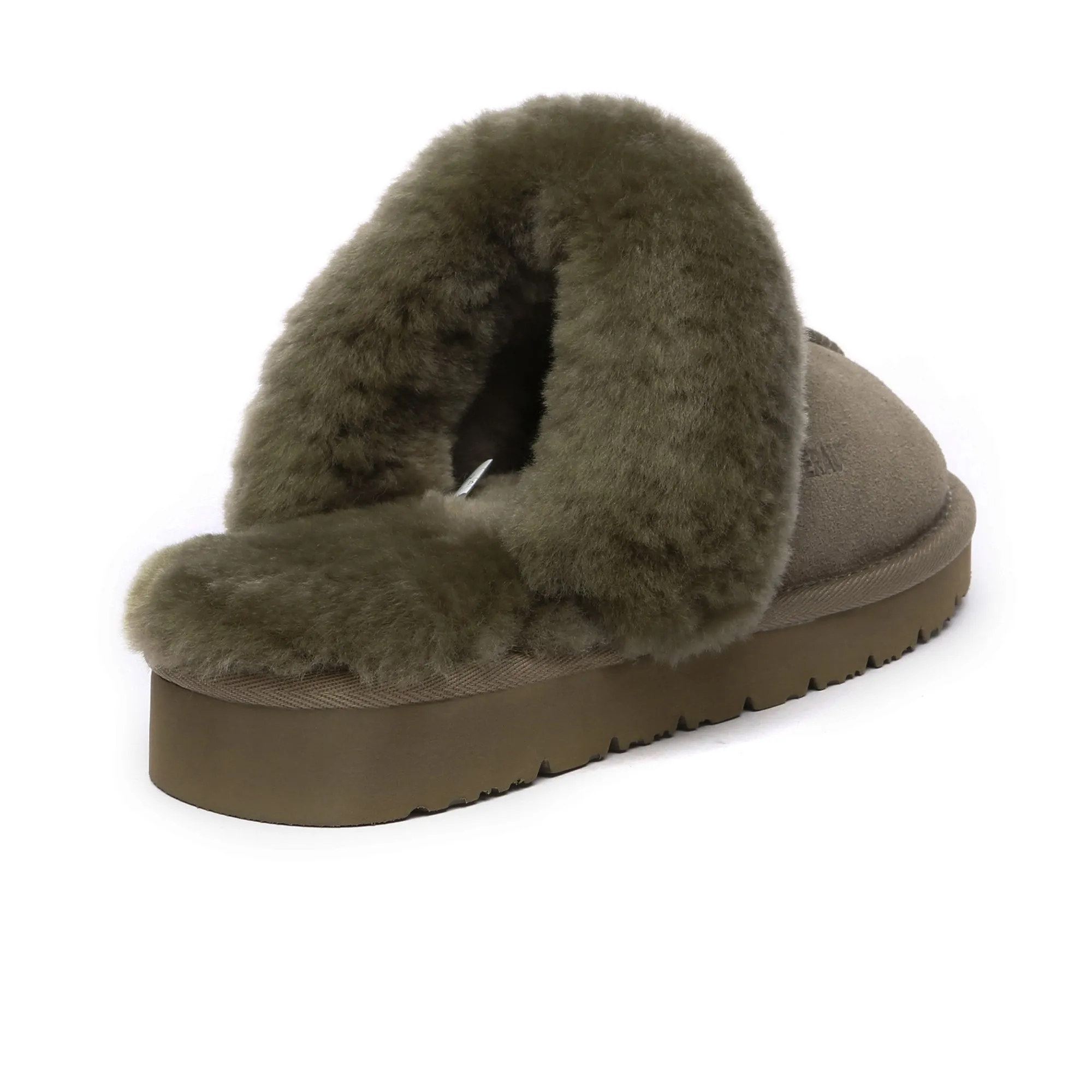 Muffin Sheepskin Winter Slippers