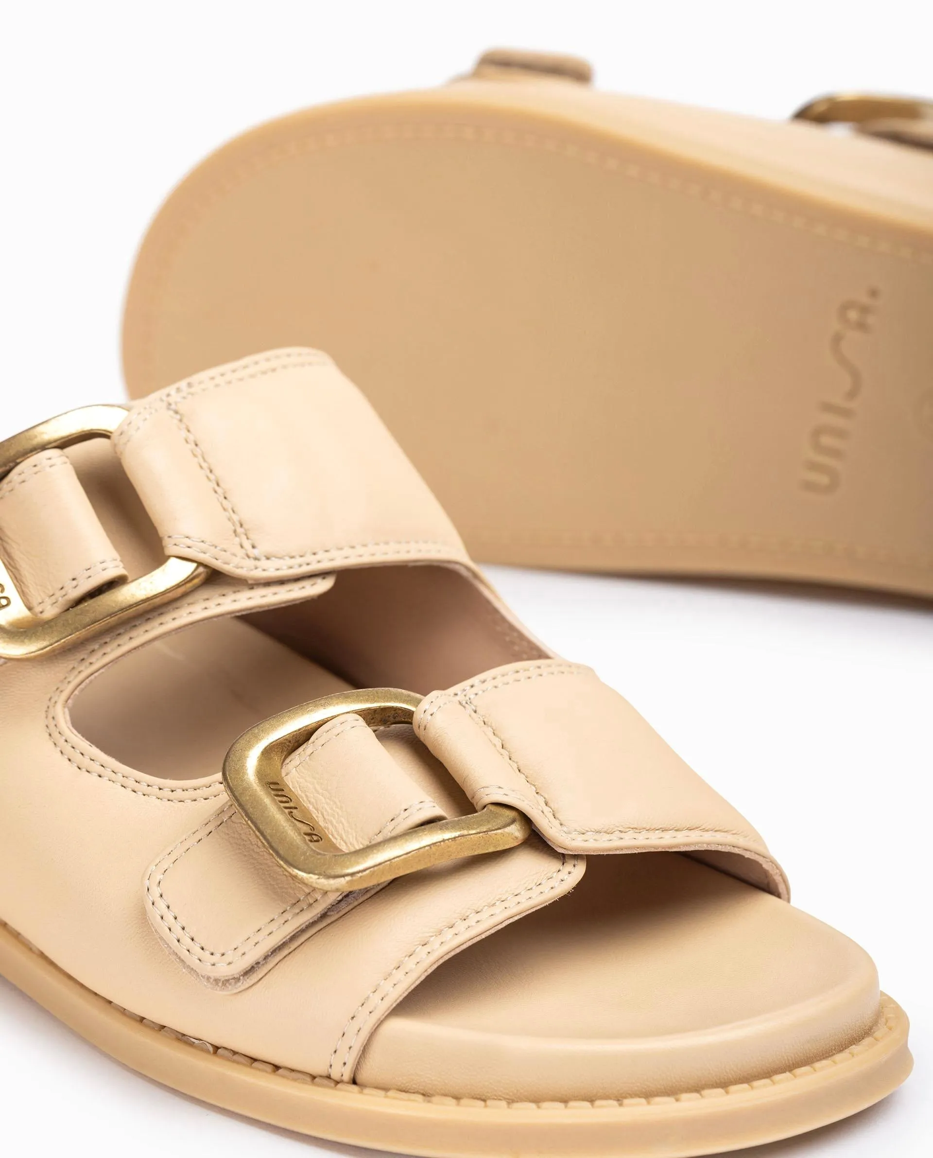 Mules Cutler, Beige