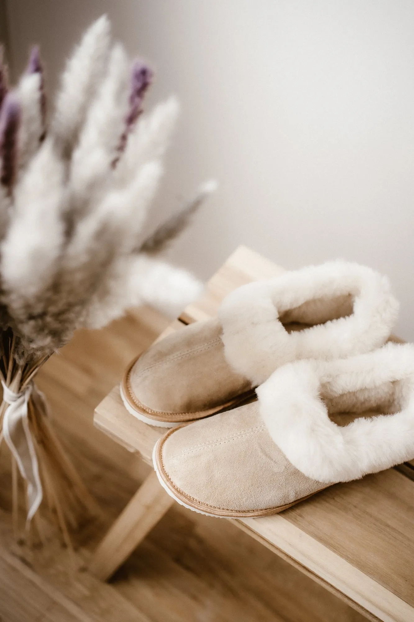 'OAT' Sheepskin Slippers