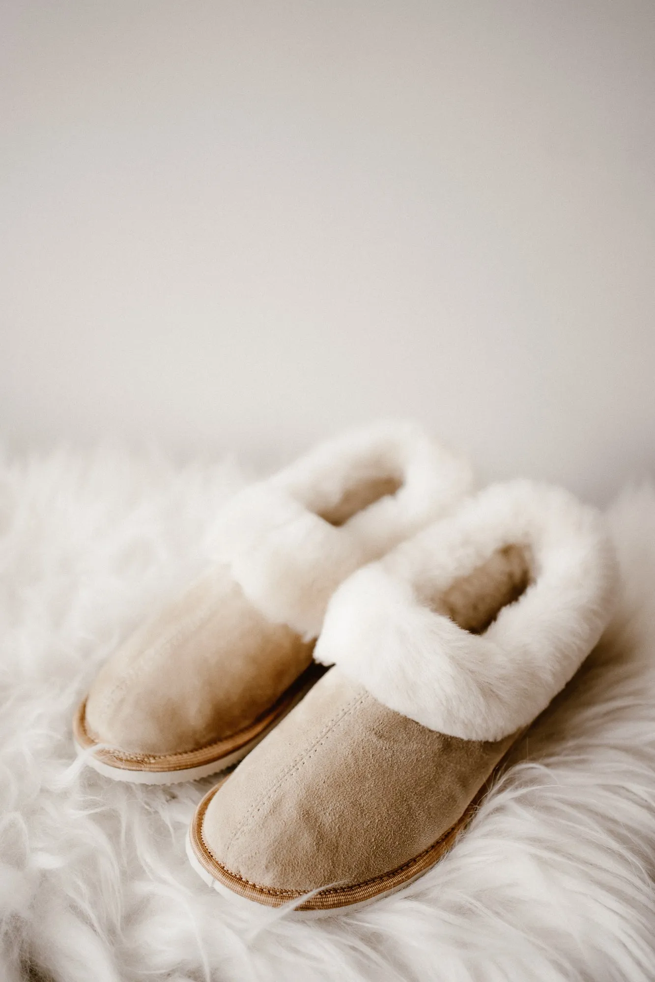 'OAT' Sheepskin Slippers