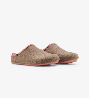 Pitas eco felt mule slippers