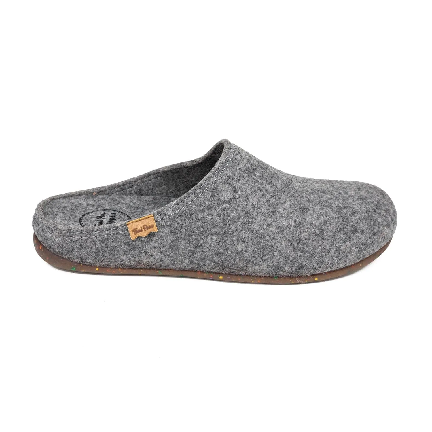 Plain Felt Slippers for Men - Neo-FR