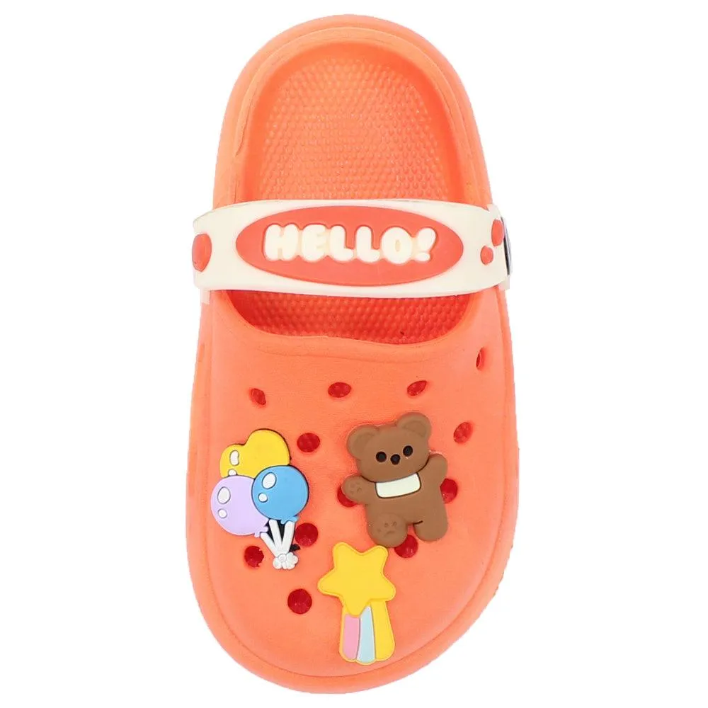 "Hello" Boys' Clogs Slippers