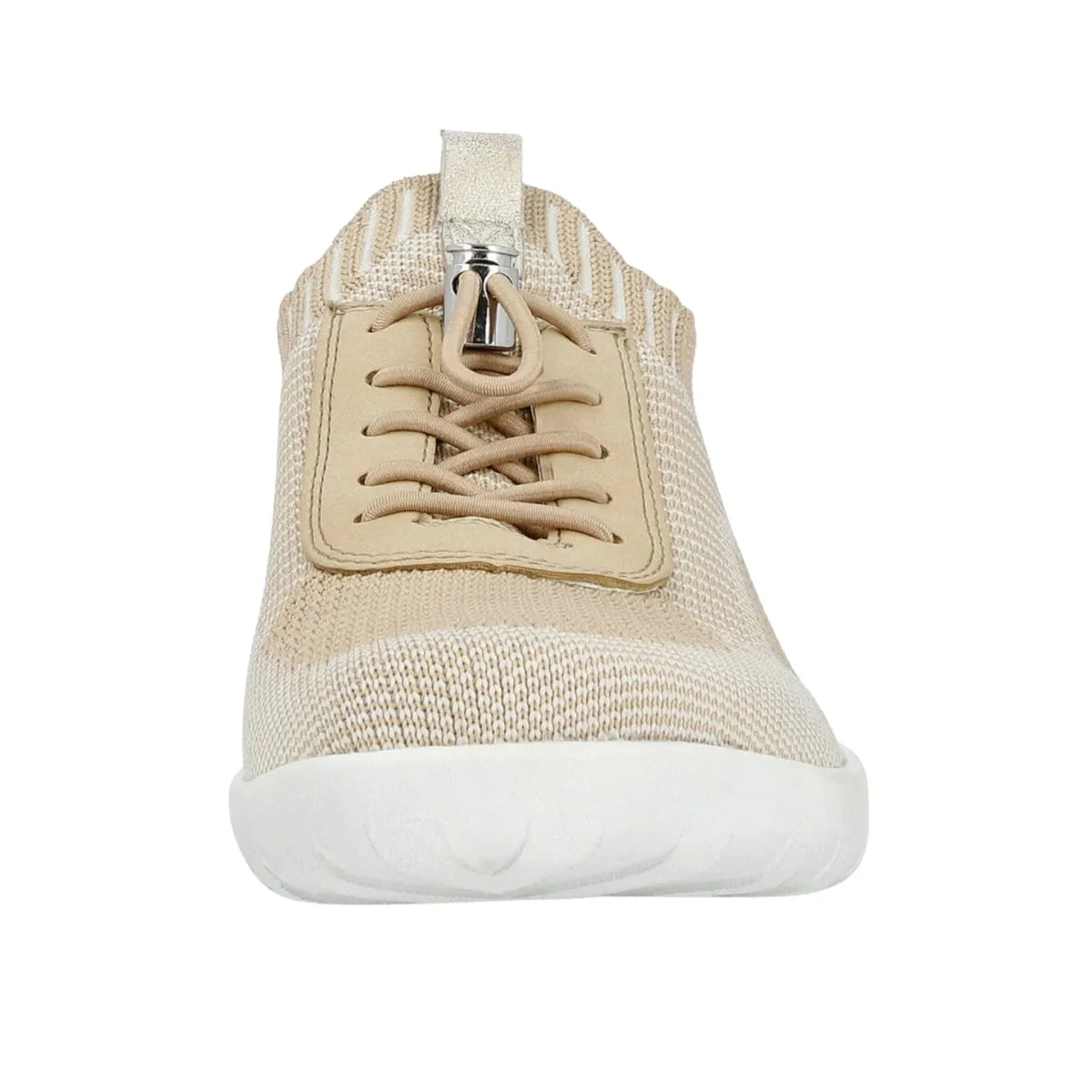 Rieker Women's R3518-20 Liv Corduroy-Vanilla/Tan/Bone Mesh