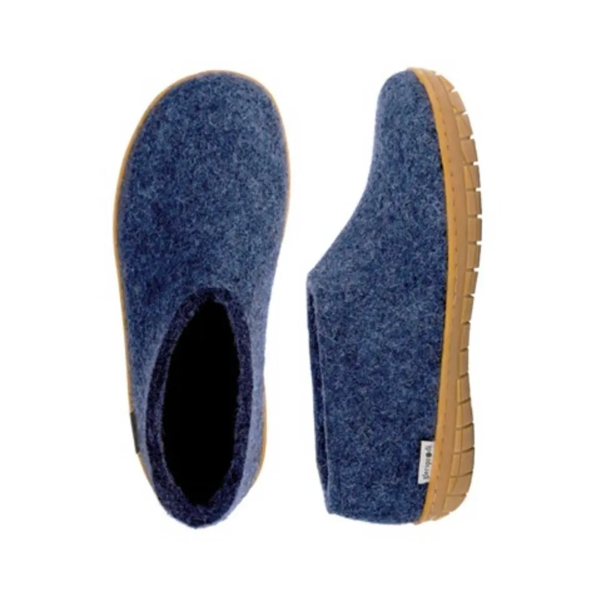 Shoe with Honey Rubber - Denim