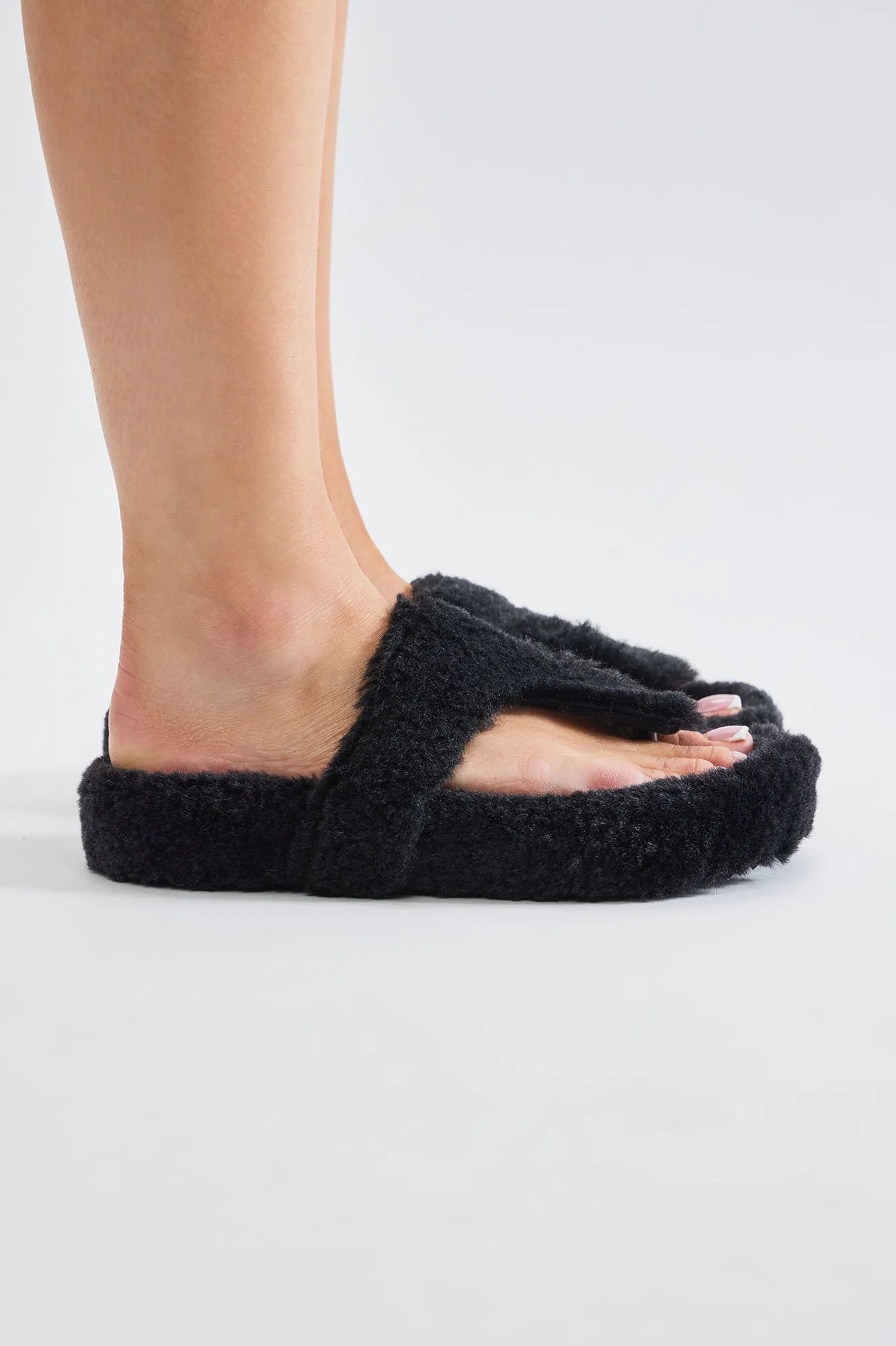 Sleepover Ready Slippers - Black