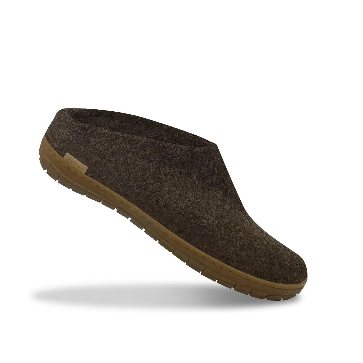 Slip-on with natural rubber sole - honey - Nature brown