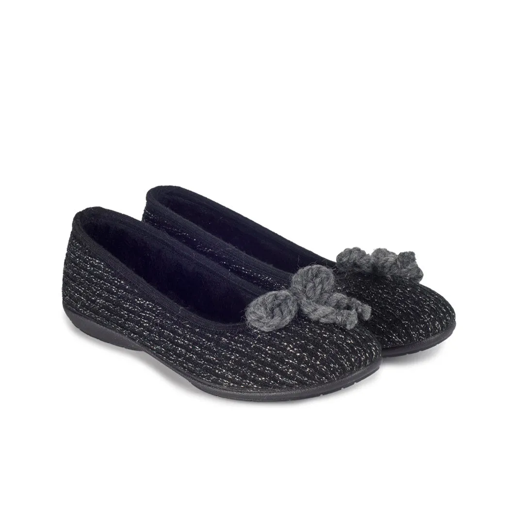 Slippers Bailarina Negra