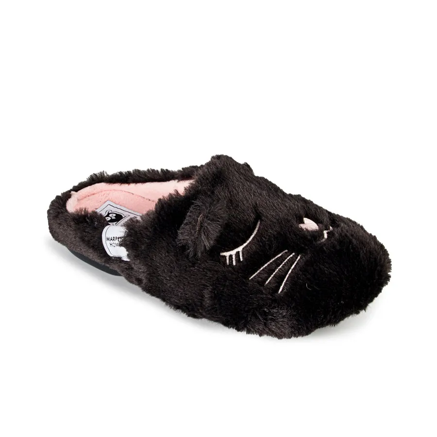 Slippers Gatito Negro