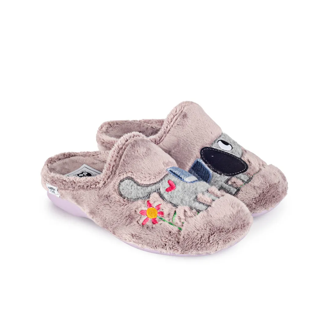 Slippers Perrito Lila