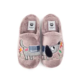 Slippers Perrito Lila