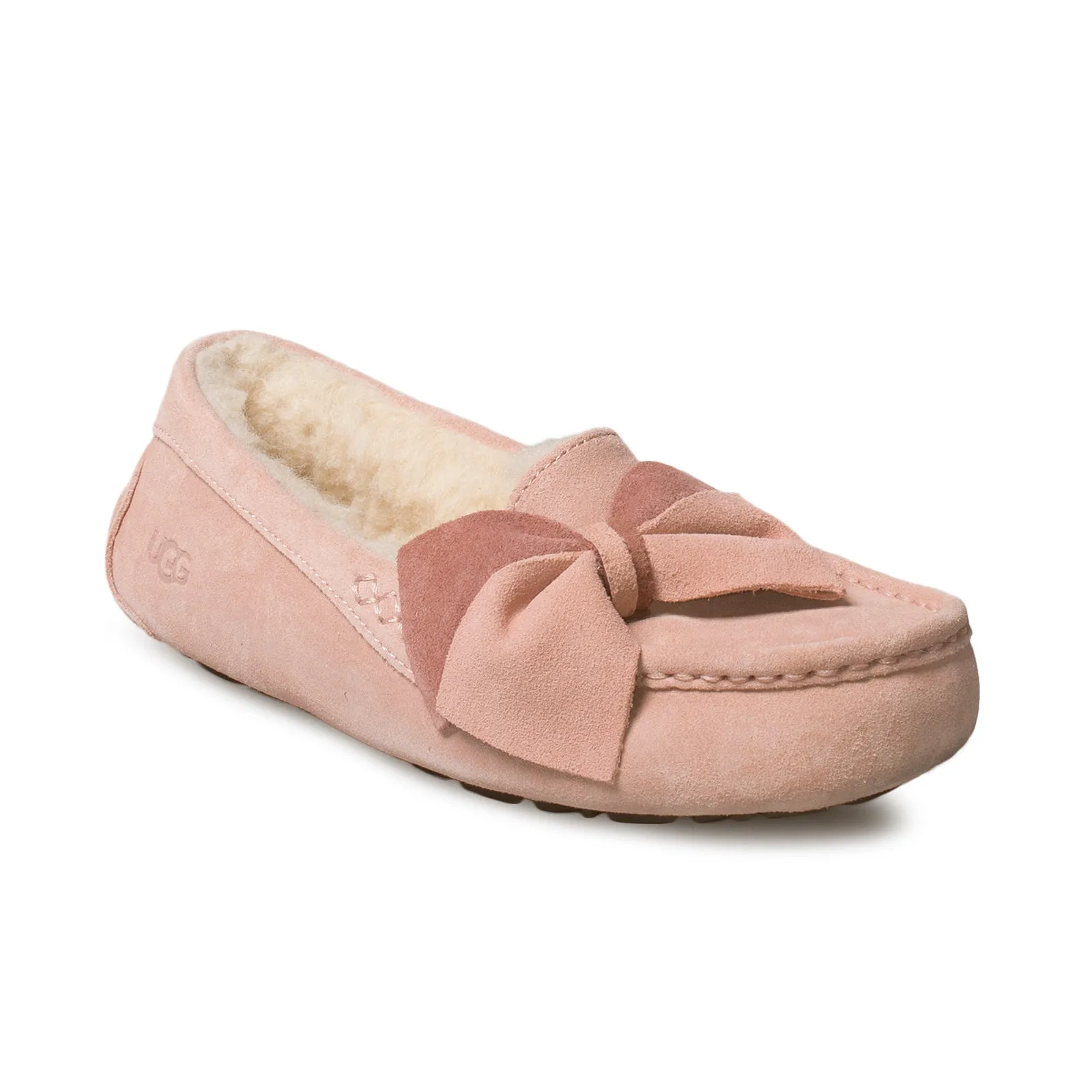 UGG Ansley Two Tone Bow LA Sunset Slippers - Women's