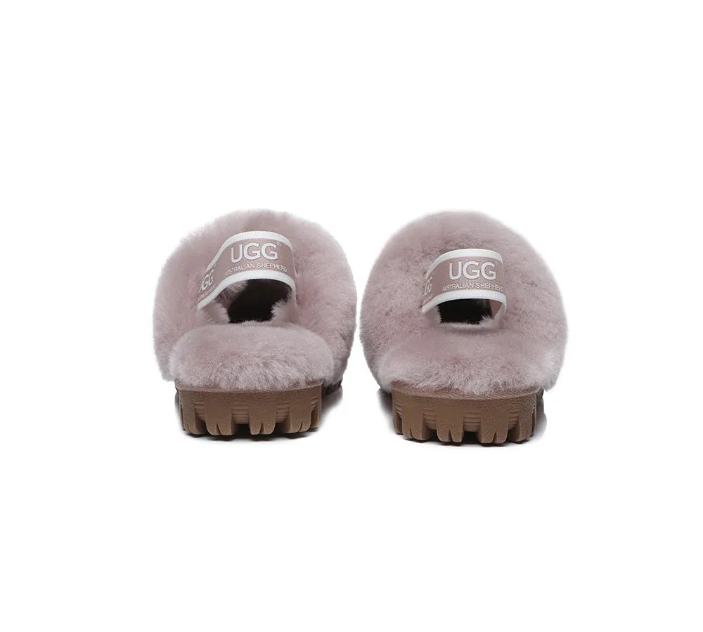 UGG Australian Shepherd Kids Slingback Ugg Slipper Waffle Plus