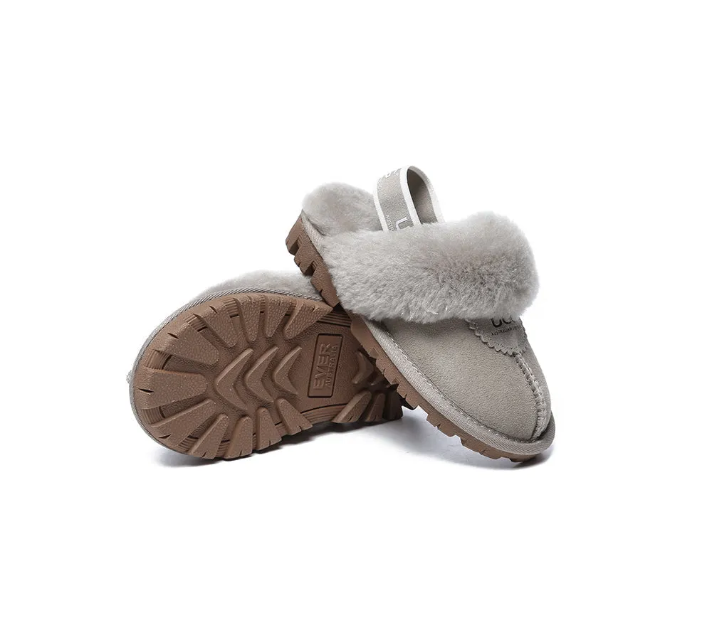 UGG Australian Shepherd Kids Slingback Ugg Slipper Waffle Plus