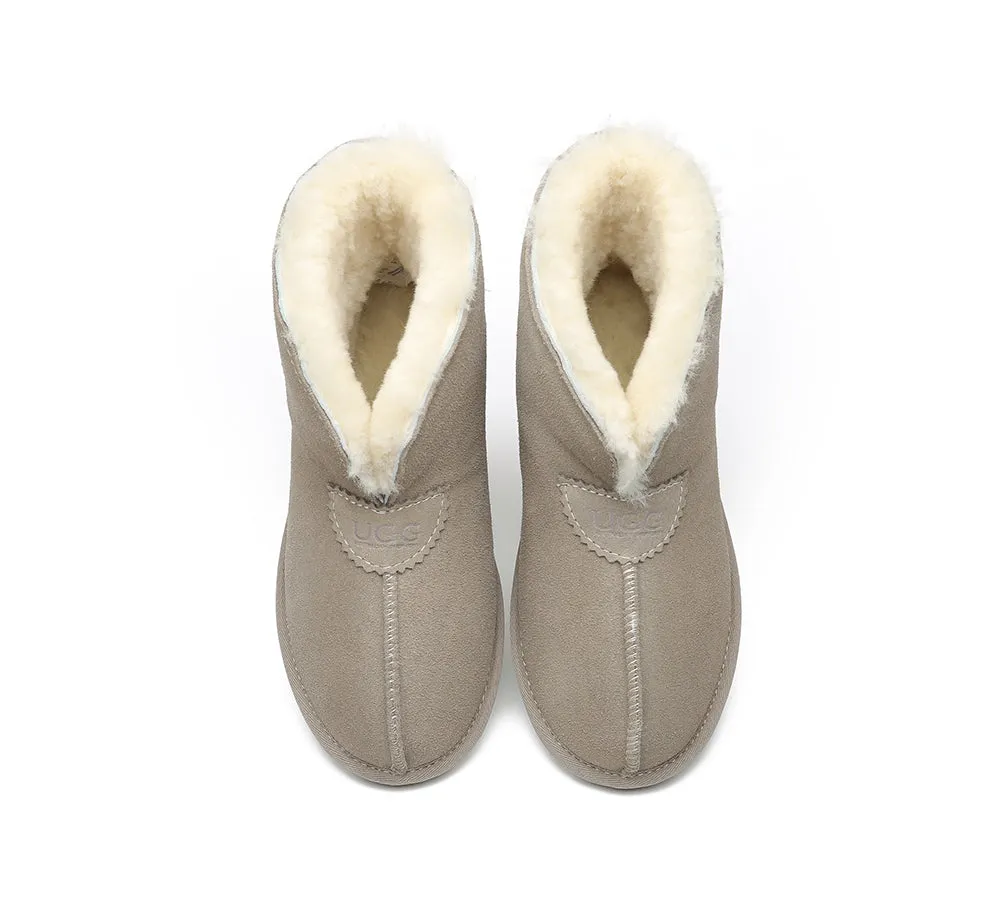 UGG Australian Shepherd Parker Unisex Ankle Premium Double-Face Sheepskin Home Water-Resistant Slipper