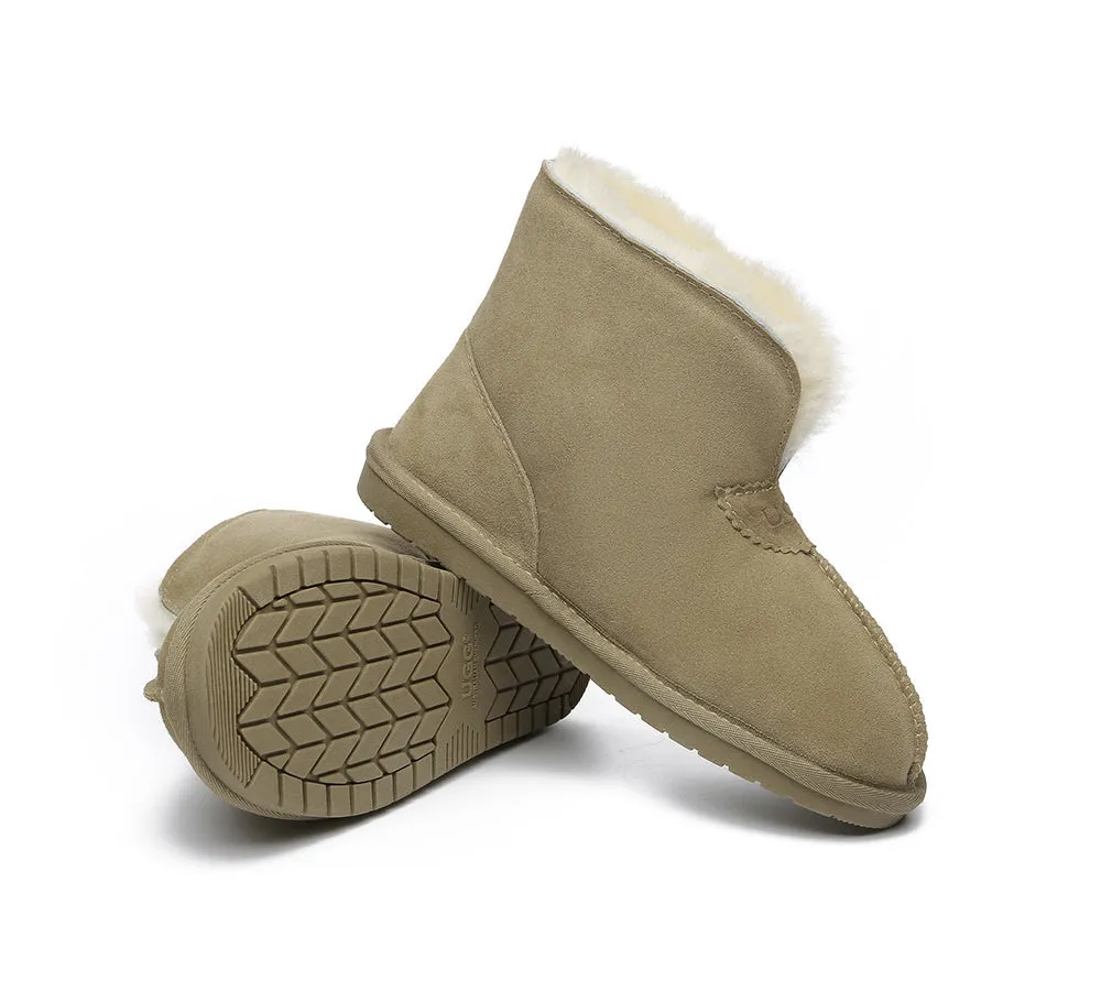 UGG Australian Shepherd Parker Unisex Ankle Premium Double-Face Sheepskin Home Water-Resistant Slipper