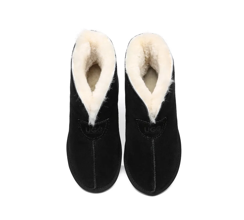 UGG Australian Shepherd Parker Unisex Ankle Premium Double-Face Sheepskin Home Water-Resistant Slipper