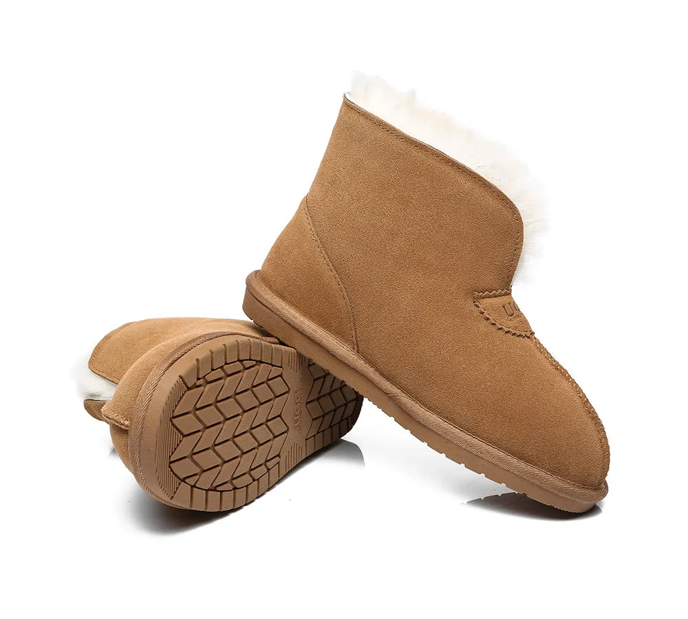 UGG Australian Shepherd Parker Unisex Ankle Premium Double-Face Sheepskin Home Water-Resistant Slipper