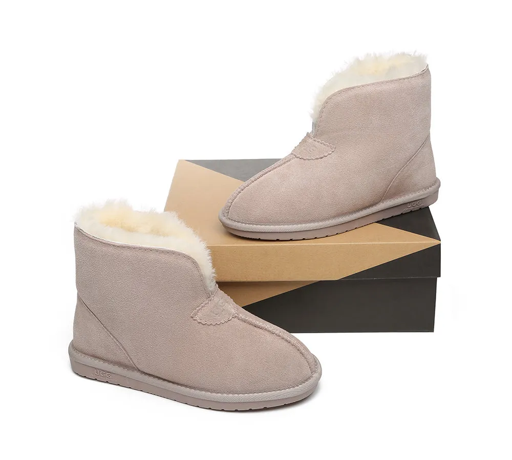 UGG Australian Shepherd Parker Unisex Ankle Premium Double-Face Sheepskin Home Water-Resistant Slipper