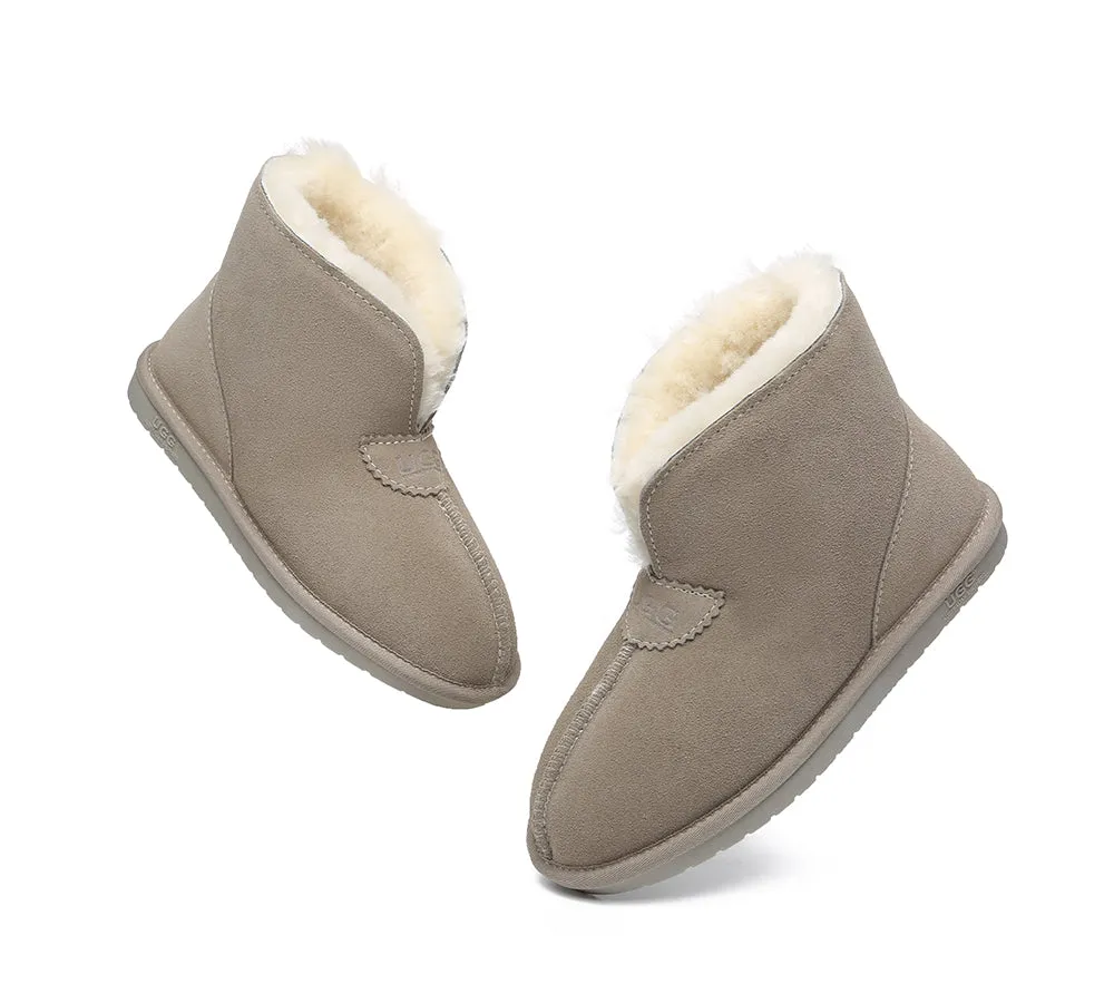 UGG Australian Shepherd Parker Unisex Ankle Premium Double-Face Sheepskin Home Water-Resistant Slipper