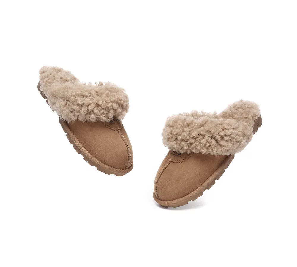 UGG AUSTRALIAN SHEPHERD Ugg Slipper Double Faced Sheepskin Waffle Curly