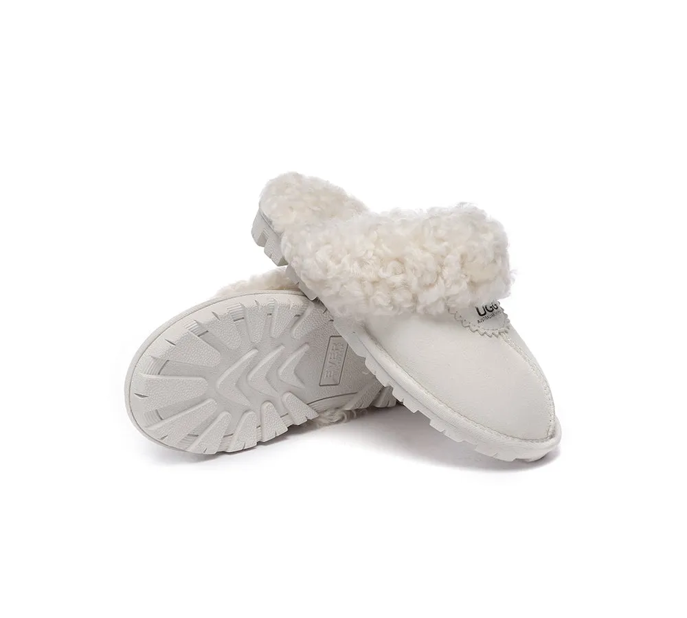 UGG AUSTRALIAN SHEPHERD Ugg Slipper Double Faced Sheepskin Waffle Curly