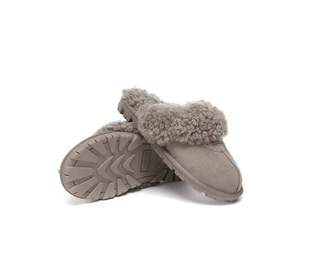 UGG AUSTRALIAN SHEPHERD Ugg Slipper Double Faced Sheepskin Waffle Curly