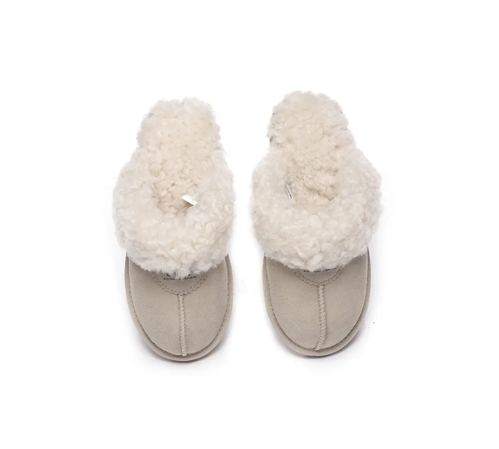 UGG AUSTRALIAN SHEPHERD Ugg Slipper Double Faced Sheepskin Waffle Curly