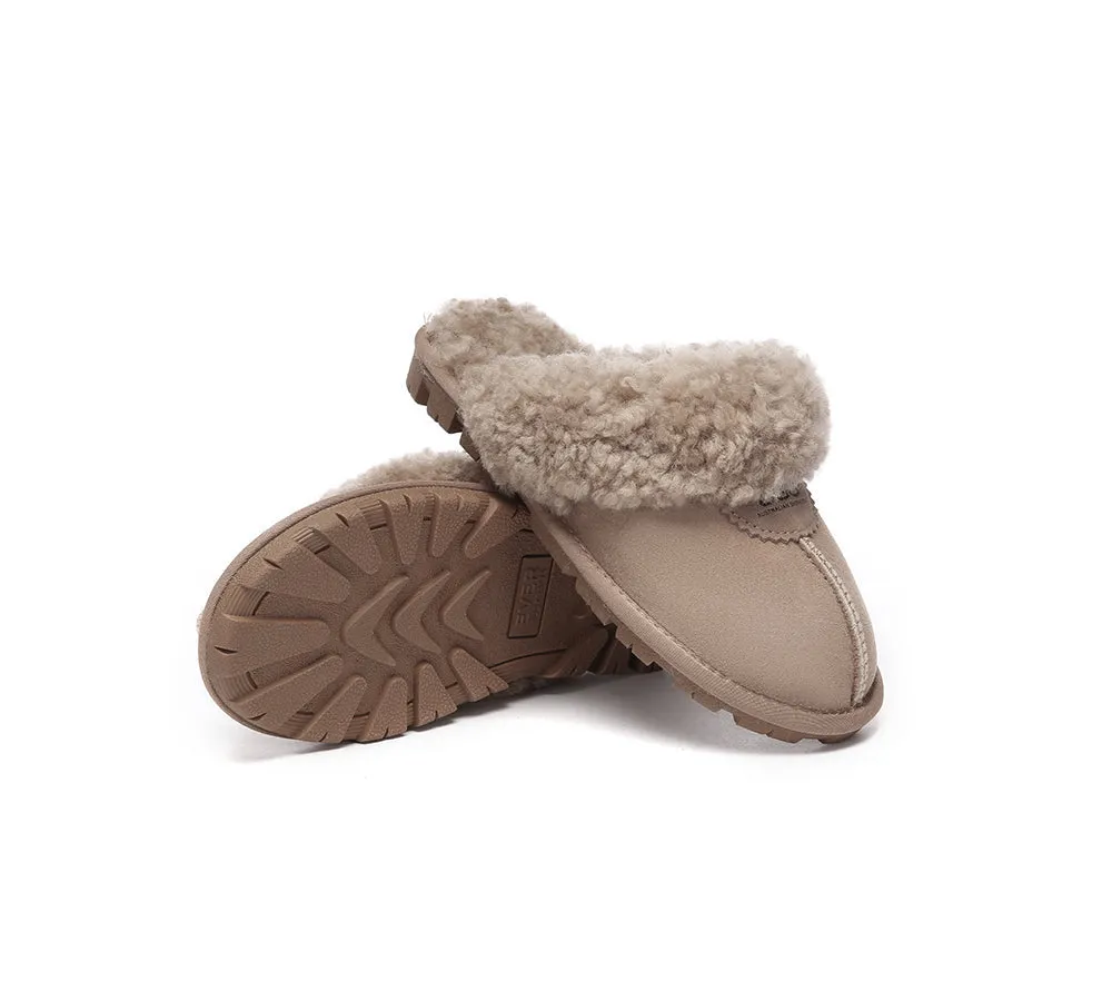 UGG AUSTRALIAN SHEPHERD Ugg Slipper Double Faced Sheepskin Waffle Curly