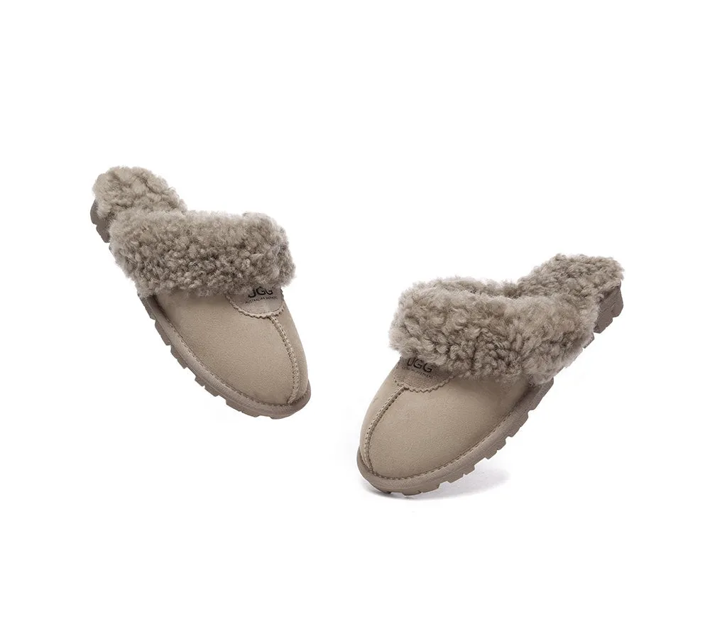 UGG AUSTRALIAN SHEPHERD Ugg Slipper Double Faced Sheepskin Waffle Curly