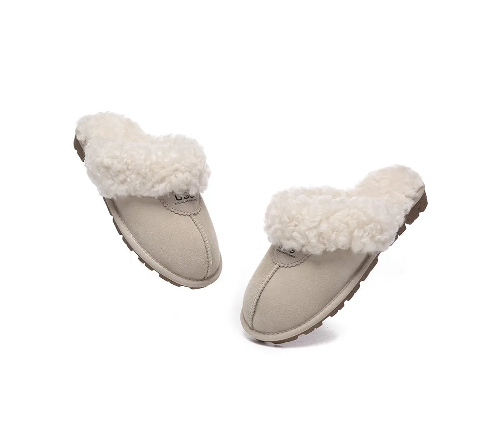 UGG AUSTRALIAN SHEPHERD Ugg Slipper Double Faced Sheepskin Waffle Curly